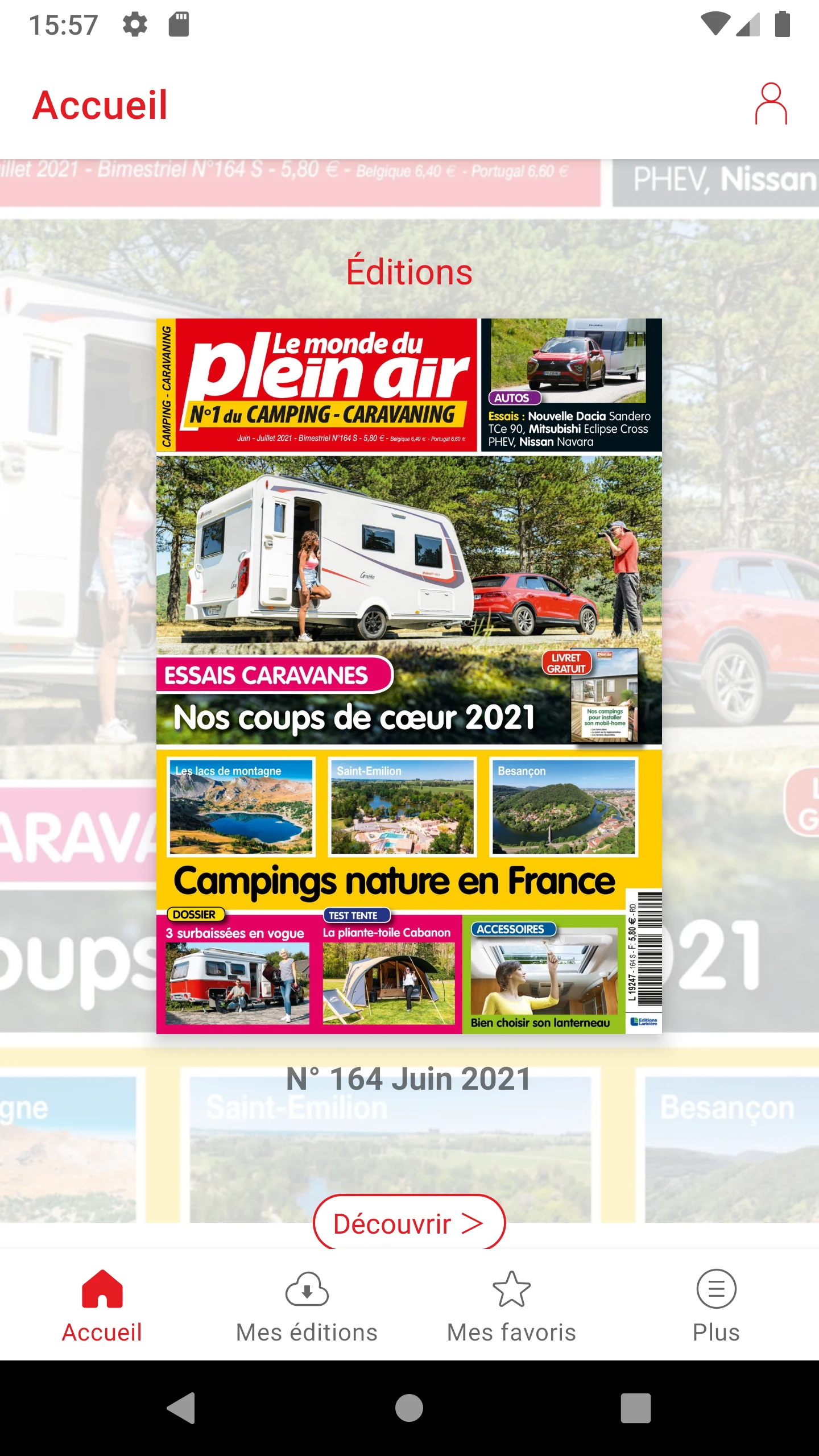 Le Monde du Plein Air screenshot